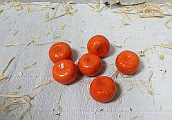 Декоративний Мандарин помаранчевий 3,5 см