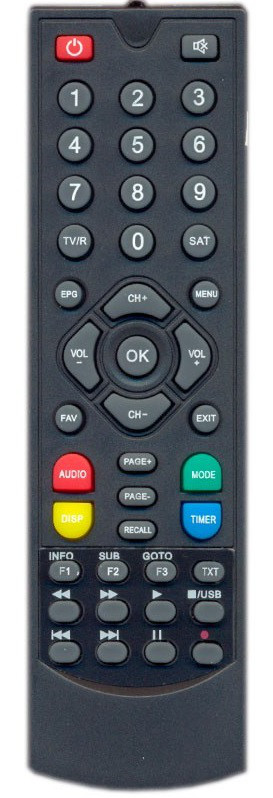 Пульт для тюнера TIGER X80HD, 4050HD
