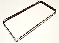 Чохол бампер для iPhone 6/6s металевий срібний