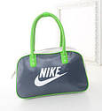 Nike сіра спортивна сумка жіноча, фото 2