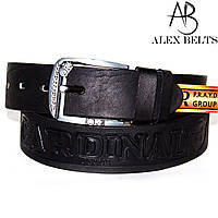 Ремінь чоловічий джинсовий шкіряний 45 мм - купити оптом в Одесі