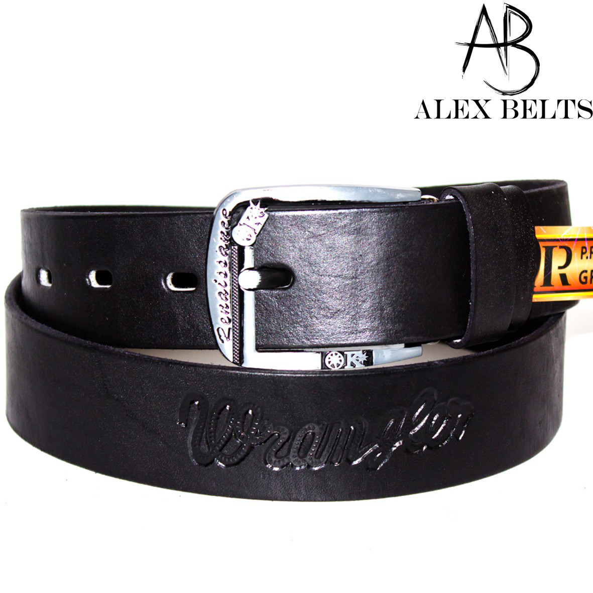 Ремінь чоловічий джинсовий шкіряний 45 мм - купити оптом в Одесі