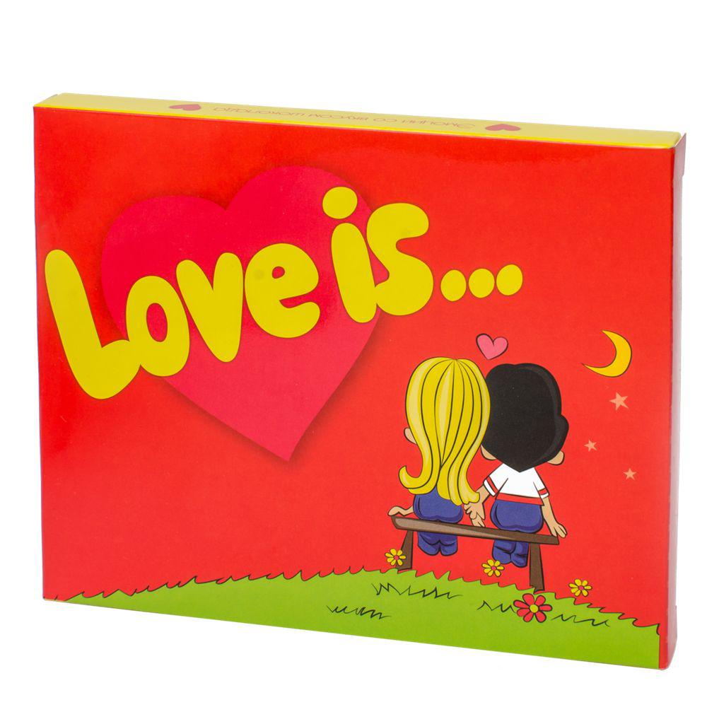 Шоколад "Love is" 12 плиток Гранд Презент 035
