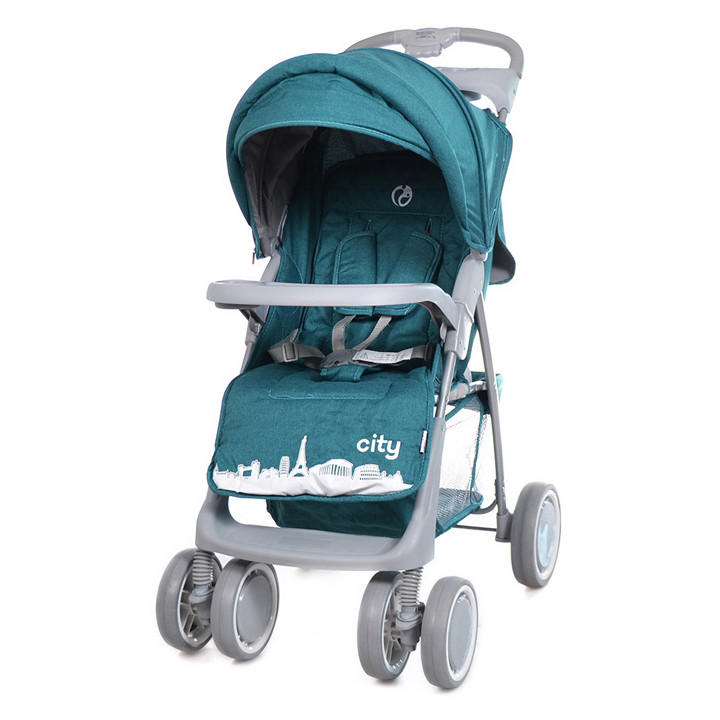 Коляска прогулянкова City, «Babycare» (BC-5201), колір Green (зелений у льоні)