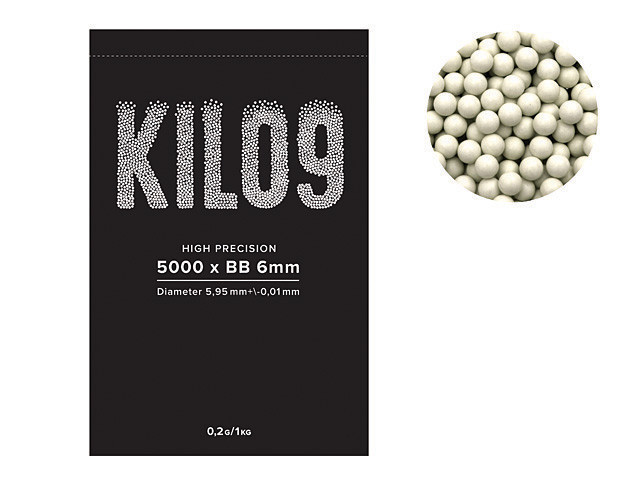 Страйкбольні кулі KILO9 – 0.20 g -5000шт - 1kg (для страйкболу)