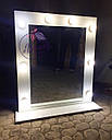 Настільне дзеркало для макіяжу з лампами, фото 2