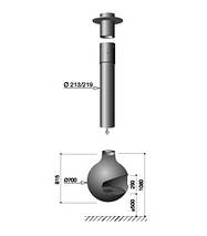 Камін FOCUS BATHYSCAFOCUS OUTDOOR відкритий з підвісним і поворотним вогнищем, фото 5