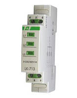 Контрольний індикатор LK-713 G 380В 1S зелені LED