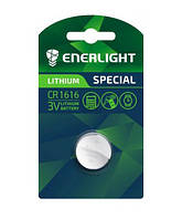 Батарейка ENERLIGHT LITHIUM CR 1616 BLI 1 (таблетка) 4823093502413