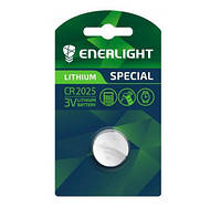 Батарейка ENERLIGHT LITHIUM CR 2025 BLI 1 (таблетка) 4823093502536