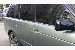 Хром окантовка скла Range Rover Sport 2005-2013 (Рендж Ровер Спорт)