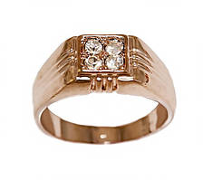 Друкування фірми Ailina. Булат. Напилення: позолота з кр.від. Камені: білий циркон.Є з 20 по 23 р. 12 шт. в уп.