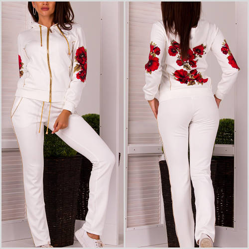 Купить Турецкий женский стильный прогулочный спортивный костюм на ...