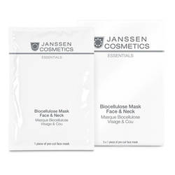 Біоцелюлозна маска для обличчя та шиї JANSSEN Biocellulose Mask Face&Neck 1 шт.