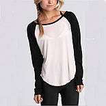 Пошиття жіночих футболок із довгим рукавом оптом., фото 2