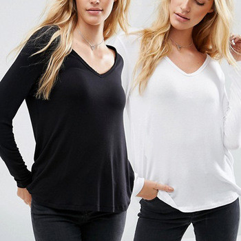 Футболка с длинным рукавом Женская футболка с длинным рукавом