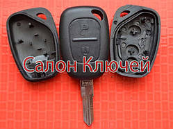 Ключ Renault Kangoo Logan корпус 2 кнопки Китай