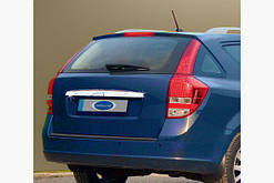 Хром планка над номером (SW, неірж) Kia Ceed 2010-2012 (Кіа Сід)