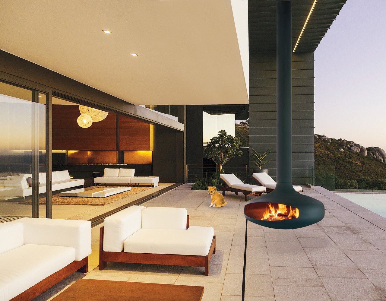 Камін FOCUS DOMOFOCUS OUTDOOR