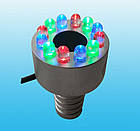 Світильник для фонтана кільцевий AquaFall LR-B12C 1,5W LED (RGB) різнобарвний, фото 4
