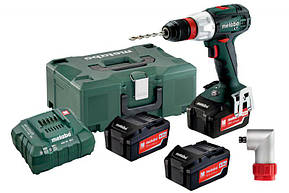 Акумуляторний шурупокрут Metabo BS 18 LT Quick Set, фото 1