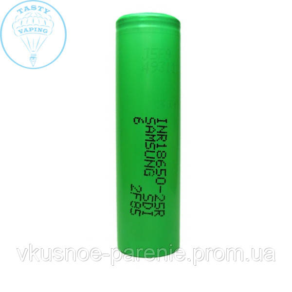 Аккумулятор 18650 Samsung 25R 2500 mAh 20 А