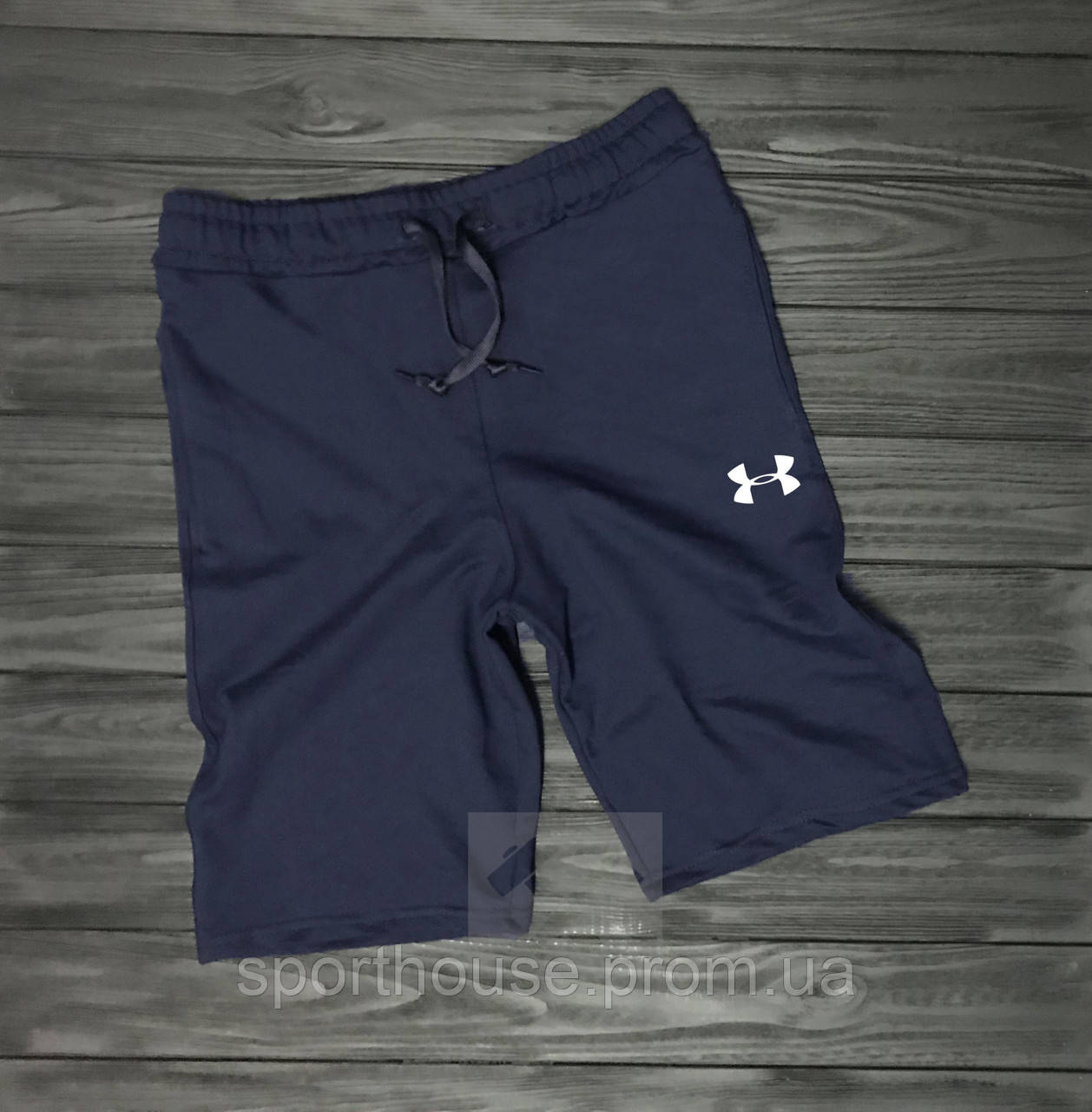 Чоловічі шорти Under Armour, чоловічі шорти Ундер Армор,спортивні шорти,брендові шорти чоловічі,сині S
