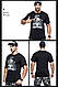 Футболка Rothco рейнжер з принтом VINTAGE BLACK RANGER T-SHIRT, фото 3