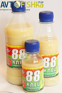 Клей універсальний водостійкий 88 100 г (пляшка)