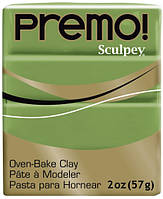 Полімерна глина Premo Sculpey (Премо) 57 г, Іспанська Оливка, Оливковий, 5007 Spanish Olive, пр-во США