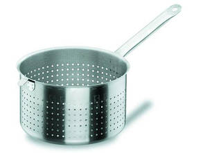 Друшляк з нержавіючої сталі 24х14см/6.5 л з однією ручкою Lacor