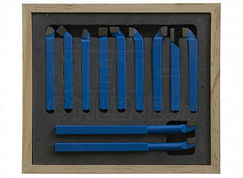 Набір токарних різців JET 59500022 для металу 8х8мм, 11 шт.