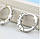 Срібні сережки Жіноча Мода стерлінгове срібло 925 проби (код 0032), фото 4