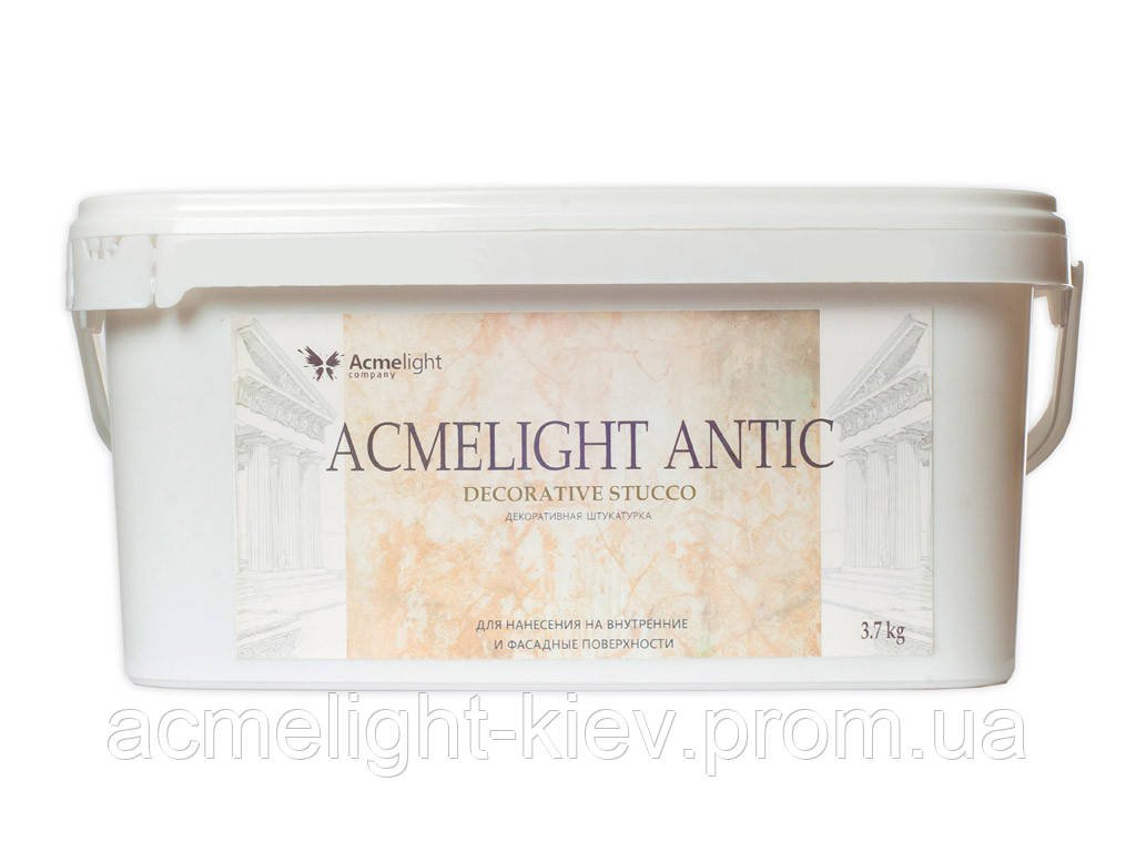 AcmeLight Antic декоративна штукатурка, 3,7 кг 