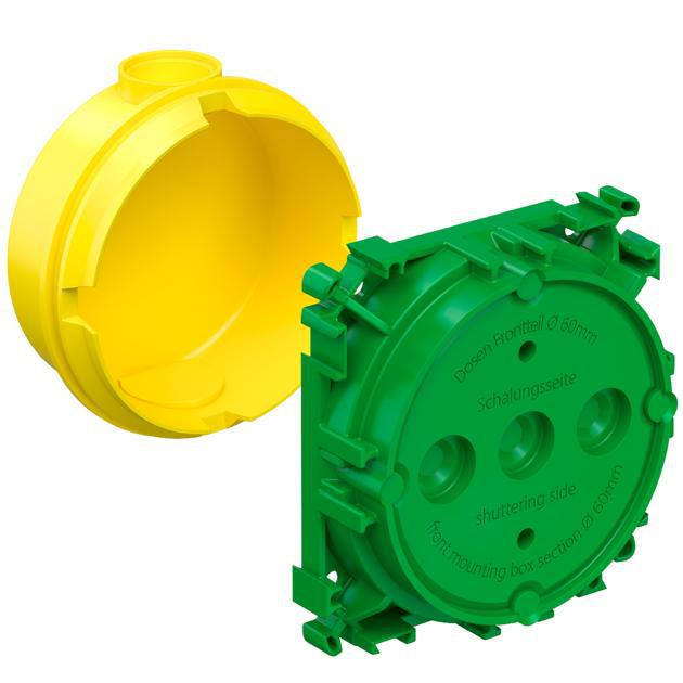 Kaiser Монтажна коробка висота 41 мм, 1255-43