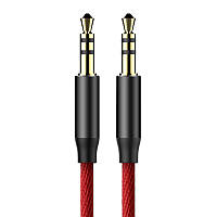 Аудіо кабель BASEUS M30 Yiven 0.5 m, red