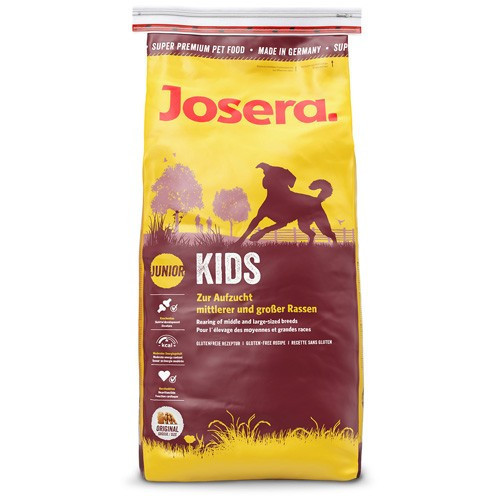 Сухий корм Josera Kids для цуценят середніх і великих порід, 15 кг