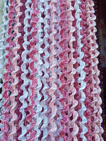 Штори нитки спіралі, локшина об'ємна, фото 1