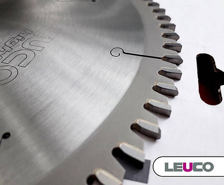 250x3,2x2,5x30 Z=80 Пиляльний диск Leuco для різання алюмінію, торцювання і косою рез, фото 3