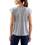 Футболка спортивна SKINS Activewear Odot Tee жіноча M Zinc, фото 4