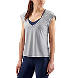 Футболка спортивна SKINS Activewear Odot Tee жіноча M Zinc, фото 5