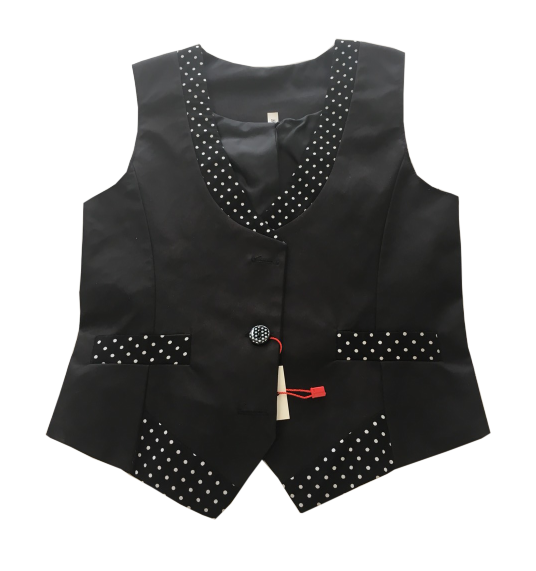 Шкільний жилет для дівчаток розмір 122, 128