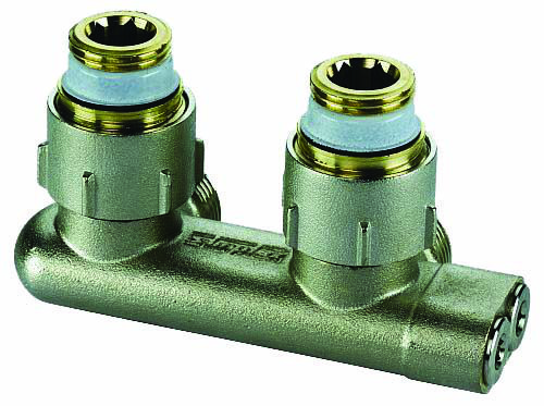 Перехресний вузол підключення Simplex тип E1/50 кутовий 1/2"ЗPx3/4"ЗP