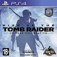 Rise of the Tomb Raider: 20 Year Celebration (steelbook) PS4 (русская версия) (Б/У)