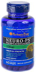 Puritan's Pride Neuro-PS 100mg (60 капс.)