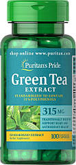 Puritan's Pride Green Tea 315mg (100 капс.)