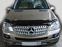 Дефлектор капота, мухобойка Mercedes-Benz ML с 2005 г.в. (W164) VIP