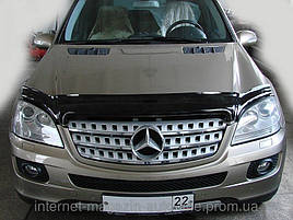 Дефлектор капоту, мухобойка Mercedes-Benz ML з 2005 р. в. (W164) VIP