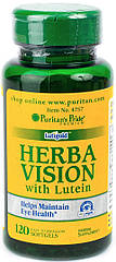 Puritan's Pride Herbavision with Lutein (120 капс.)