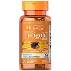 Puritan's Pride Lutigold Extra 20mg (60 капс.)